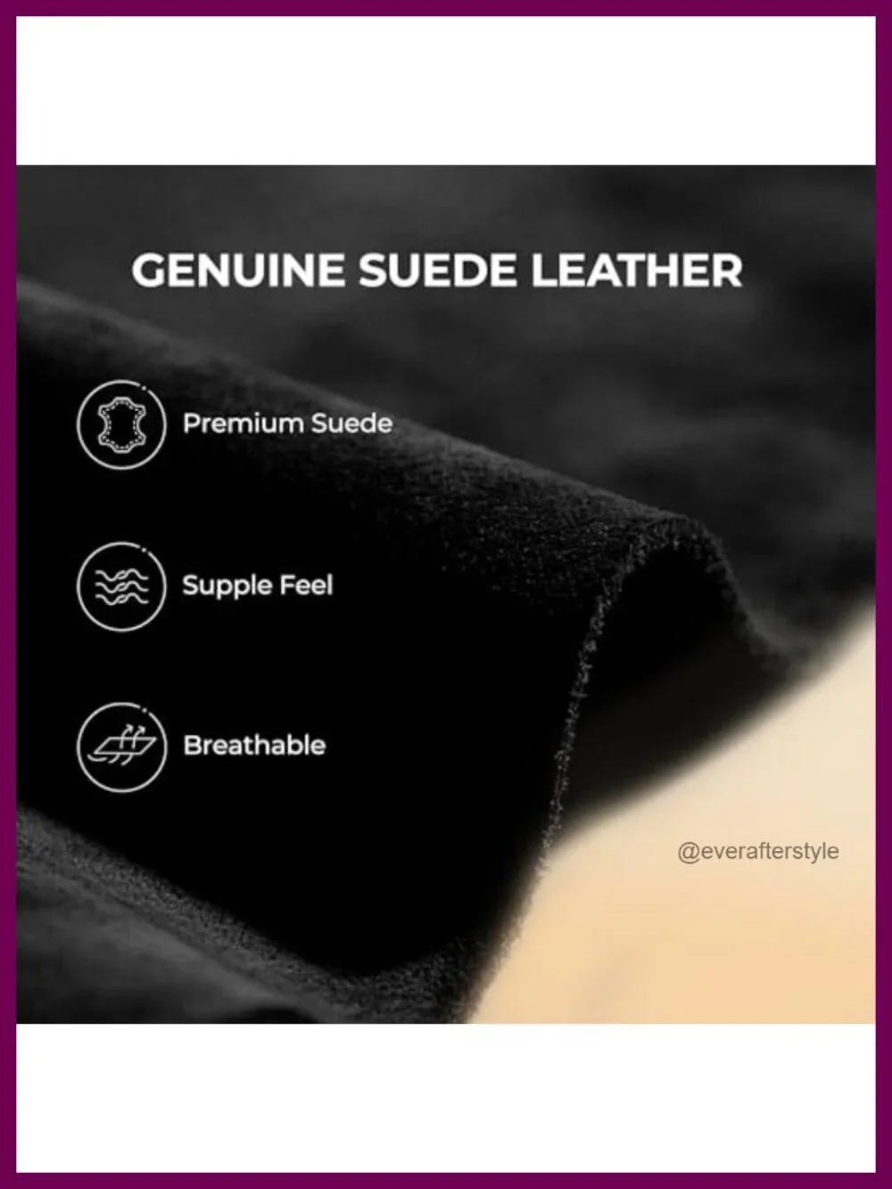 Suede Platform Ankle Boots Faux Fur Lining Slip-On Winter Snow Booties